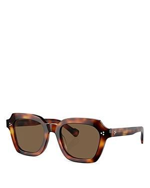 Kienna Mirrored Acetate Square Sunglasses Product Image