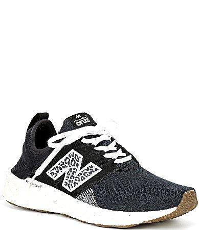 New Balance Womens Fresh Foam X Cruz Artisan v3 Leopard Logo Running Shoes Product Image