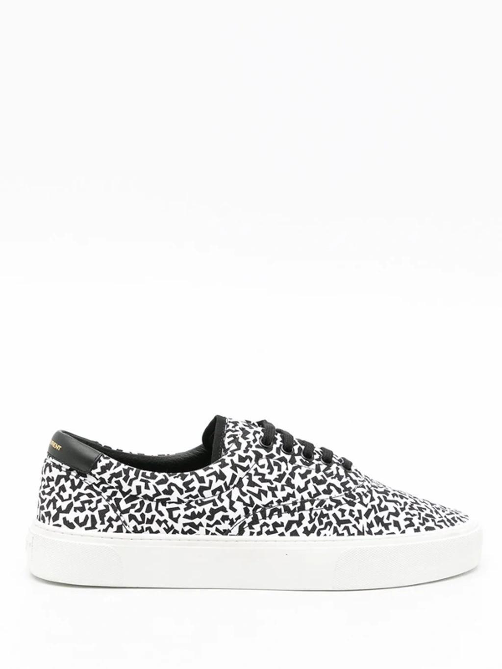 Venice Sparkle-print Low-top Sneakers In White Product Image