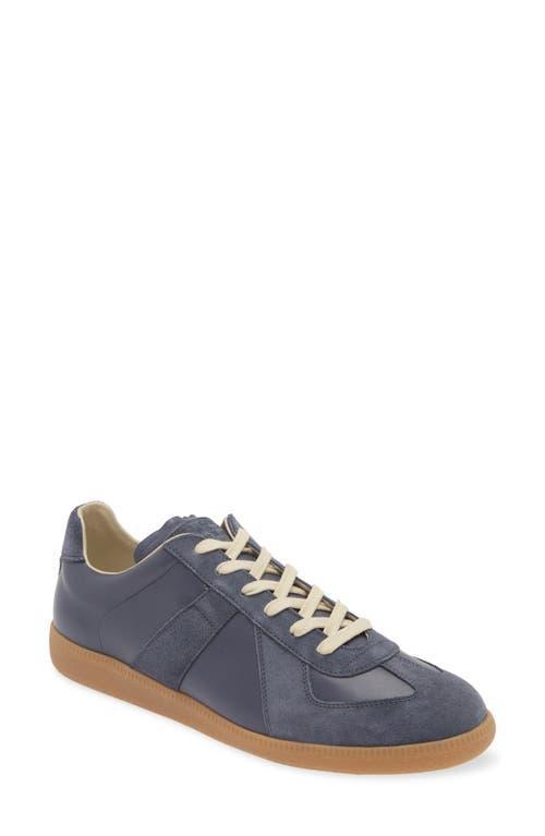 Replica Leather & Suede Sneakers Product Image