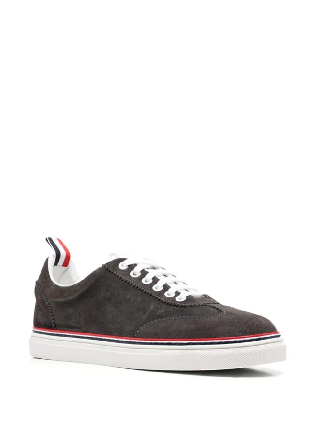 Gray Field Low-top Sneakers In Grey Product Image