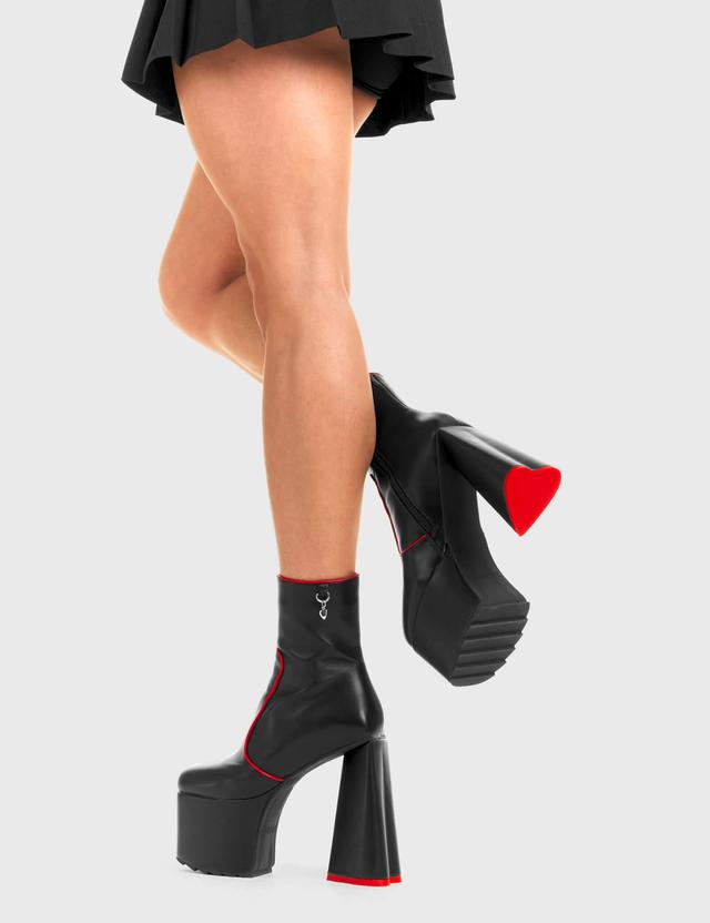 Oh Hey Platform Ankle Boots Product Image