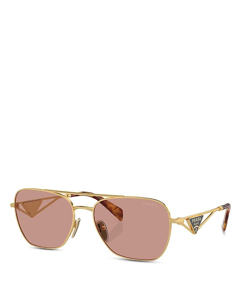 Womens 59MM Navigator Sunglasses Product Image