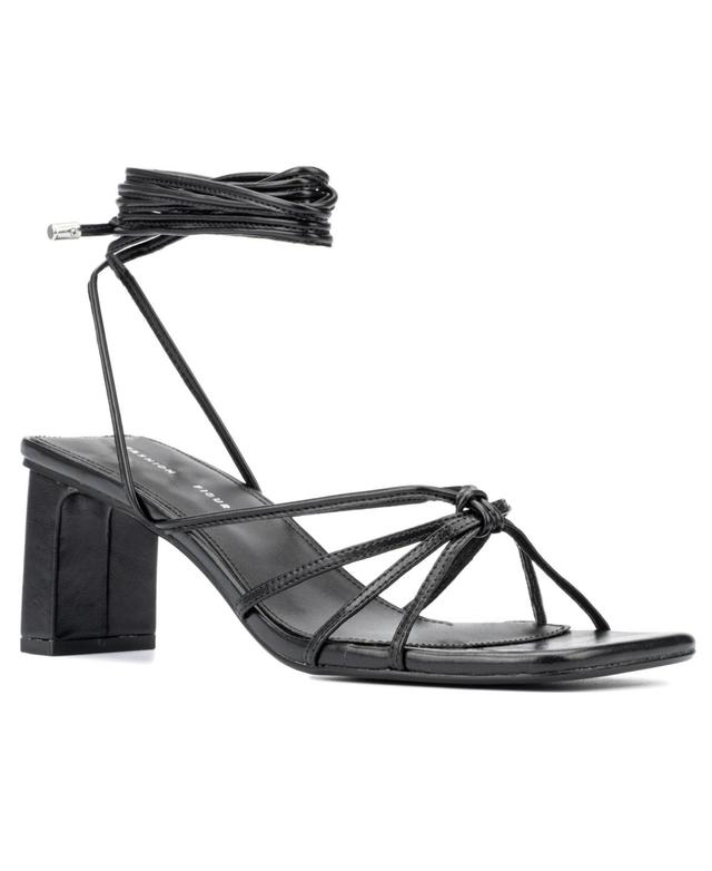 Fashion To Figure Womens Lana Wide Width Heels Sandals Product Image