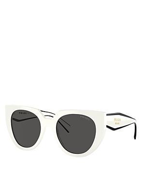 Prada Womens 14wsf 53mm Solid Cat Eye Sunglasses Product Image