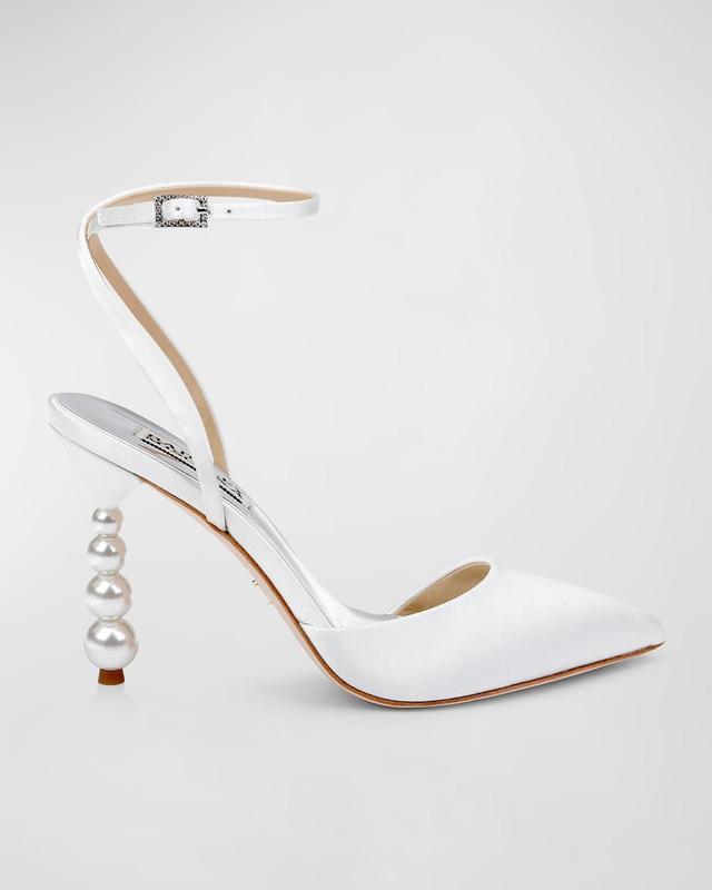 Badgley Mischka Collection Indie Ankle Strap Pointed Toe Pump Product Image