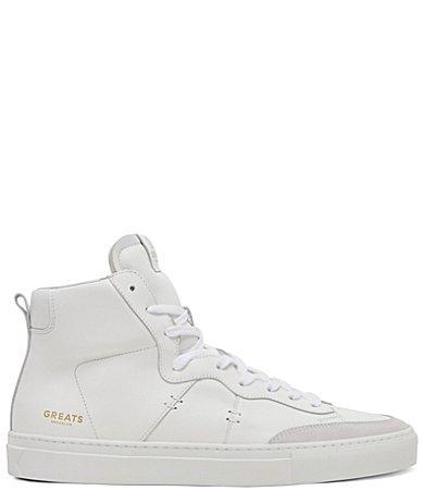 Greats Mens Royale 2.0 Lace Up High Top Sneakers Product Image