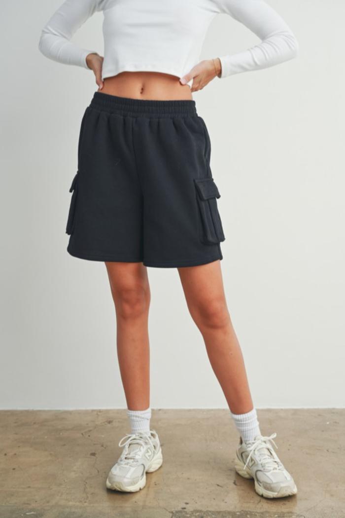 Cargo Sweat Shorts Product Image