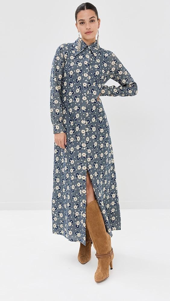 Alix of Bohemia Lotte Navy Daisy Dress | Shopbop Product Image