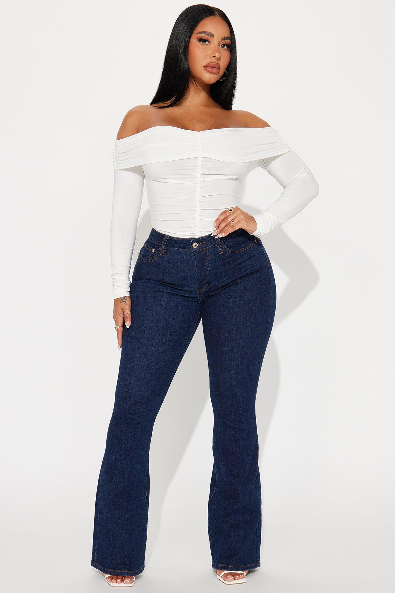 Meant To Be Off Shoulder Bodysuit - Ivory Product Image