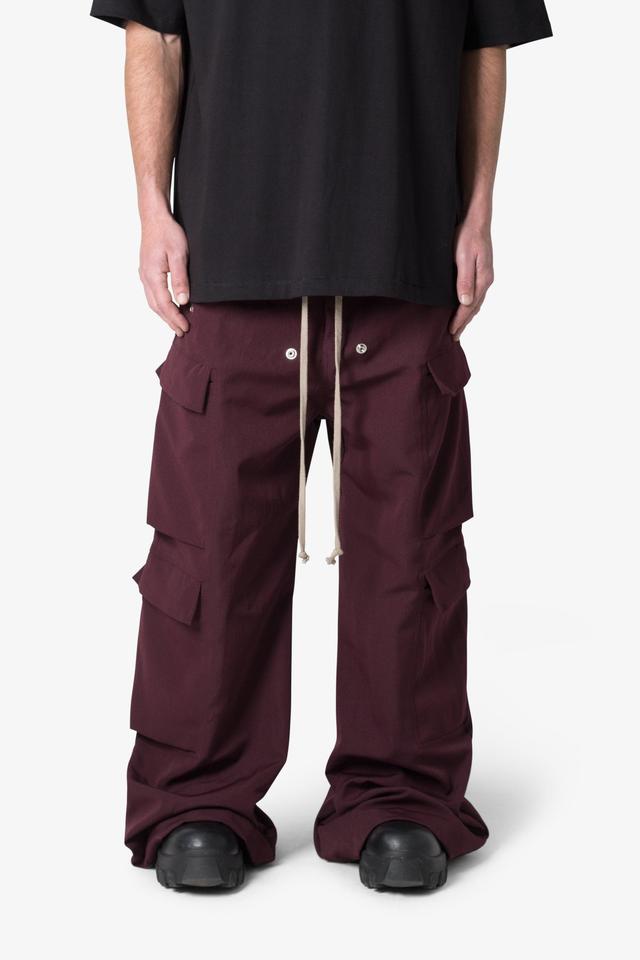 Rave Double Cargo Pants - Plum Product Image