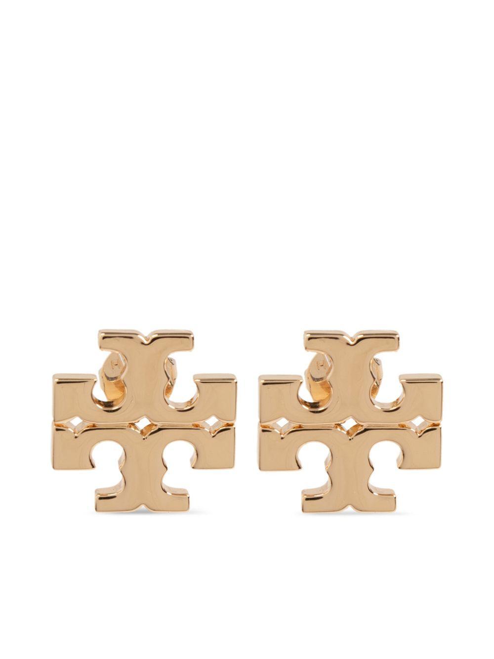 TORY BURCH Eleanor Stud Earrings In Tory Gold Product Image