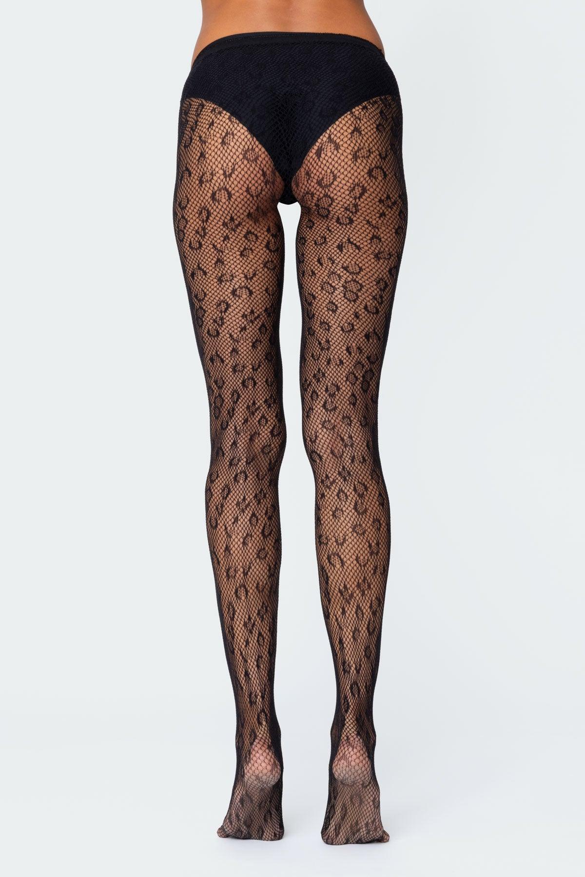 Leopard Tights Product Image