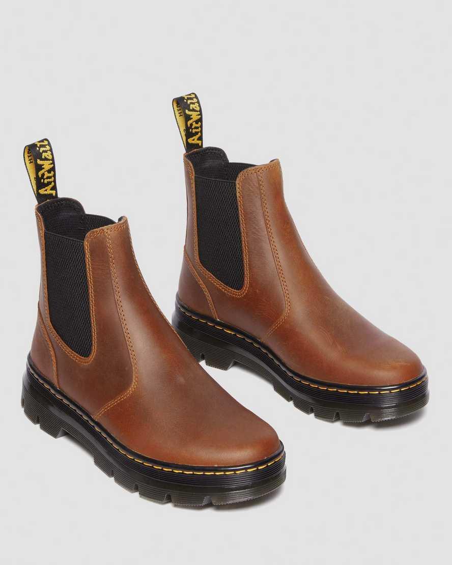 Embury Pull Up Leather Chelsea Boots Product Image