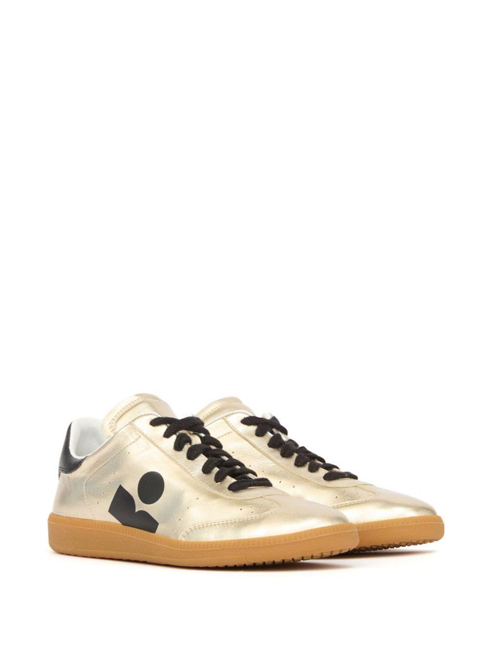 ISABEL MARANT Kaycee Sneakers In Metallic Product Image