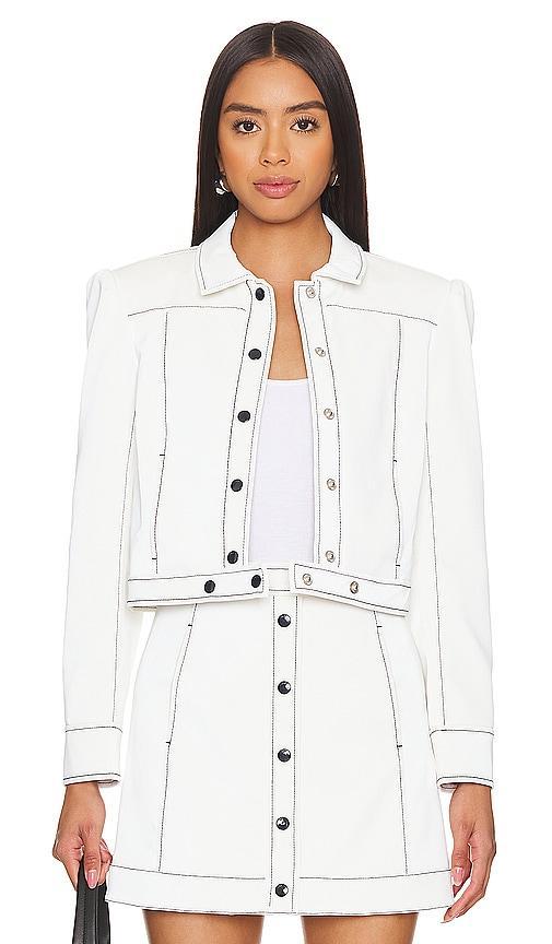 Faux Leather Ciara Jacket Product Image