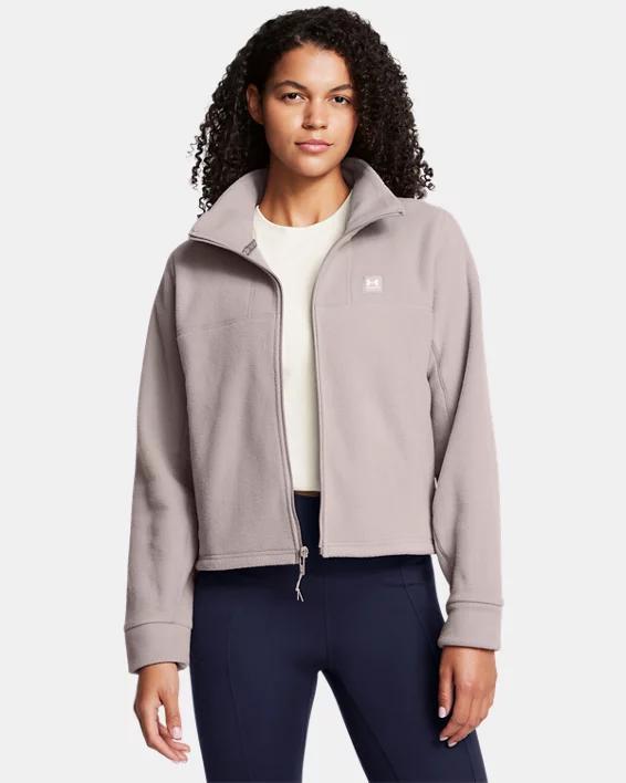 Womens UA Expanse Fleece Full-Zip Product Image