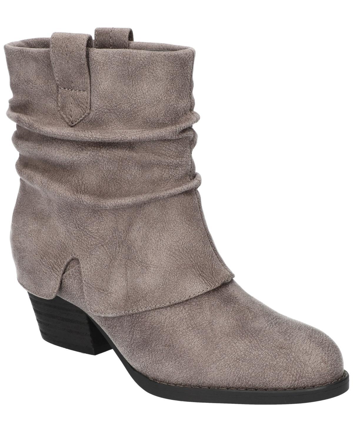 Bella Vita Womens Twyla Slouch Block Heel Ankle Boots Product Image