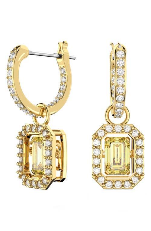 Swarovski Millenia Huggie Hoop Drop Earrings Product Image