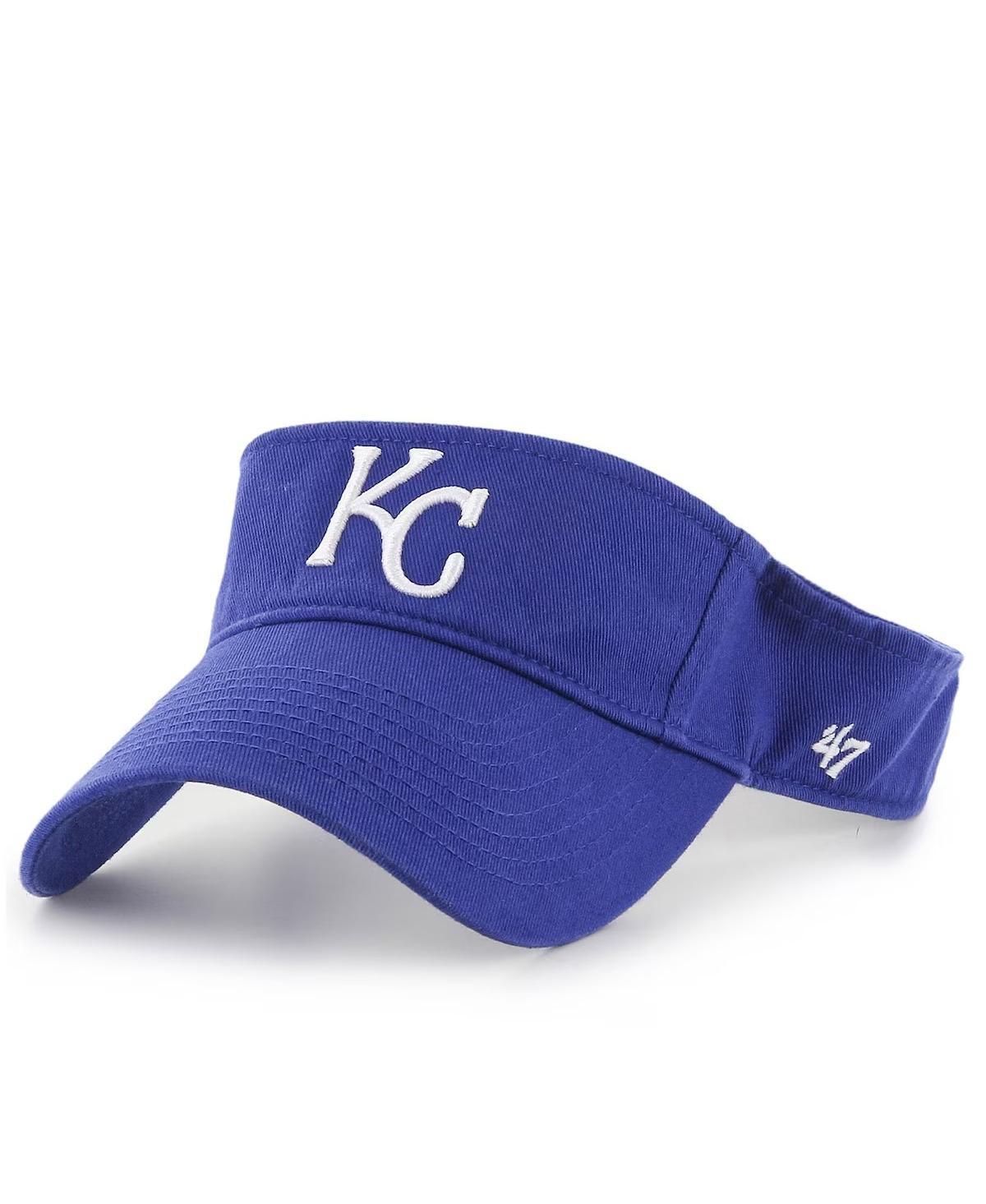 47 Brand Mens Royal Kansas City Royals Adjustable Visor Hat Product Image