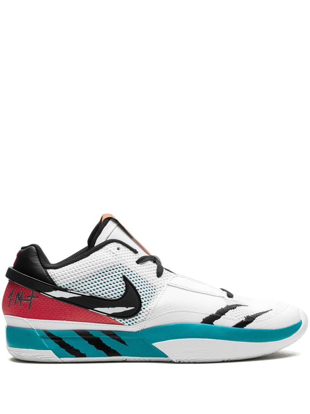 NIKE Ja 1 Basketball Shoes In White/black/green Product Image