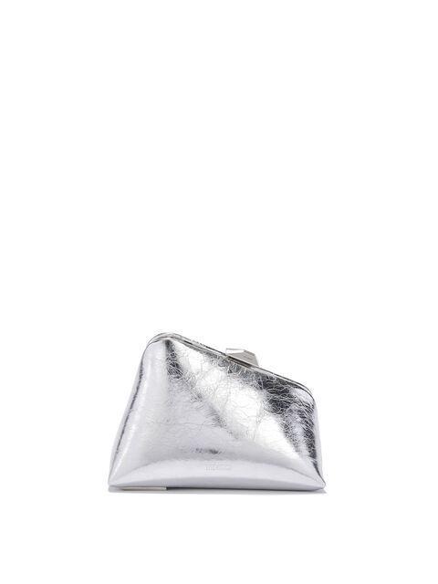 ''Midnight'' silver mini clutch Product Image