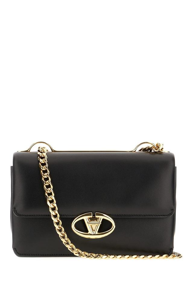 VALENTINO GARAVANI Vlogo Locker Shoulder Bag In Black Product Image