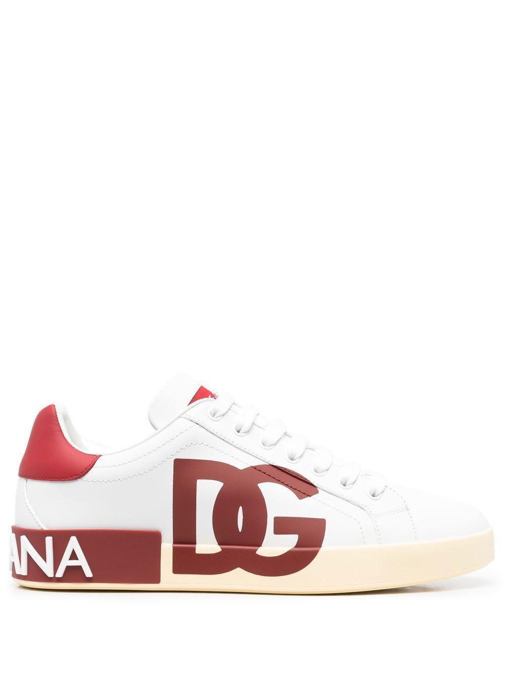 logo-print lace-up sneakers Product Image