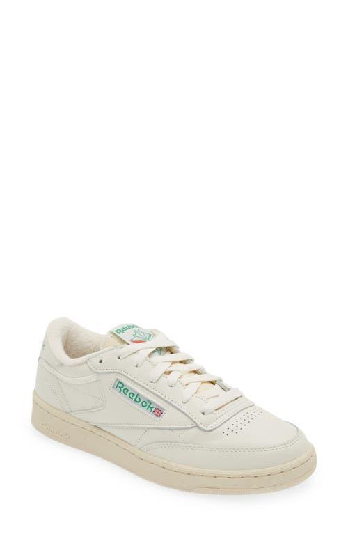 Reebok Mens Reebok Club C 85 Vintage - Mens Shoes Green/White Product Image