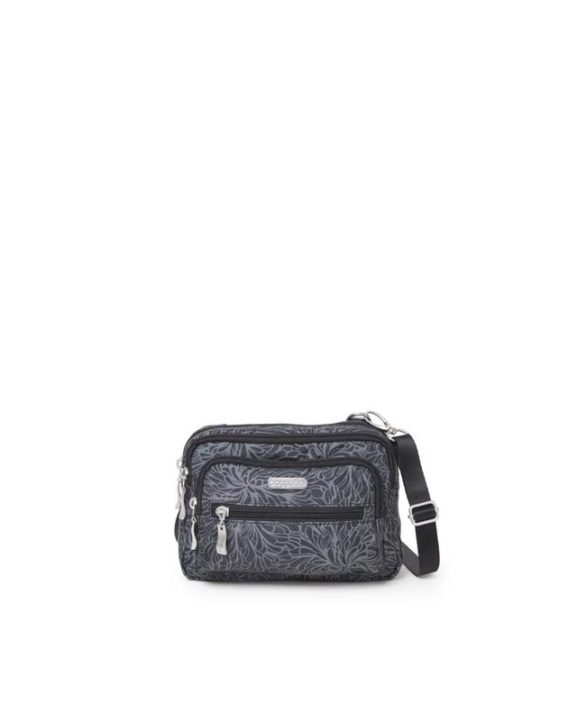 Baggallini Triple Zipper Convertible Crossbody Bag Product Image