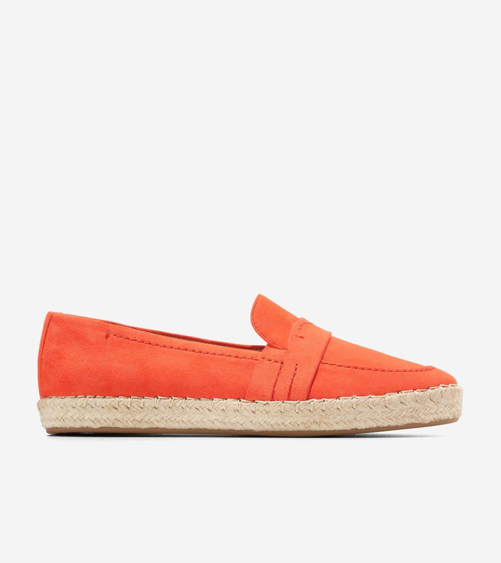 Cole Haan Womens Cloudfeel Montauk Loafer - Orange Size 9 Product Image