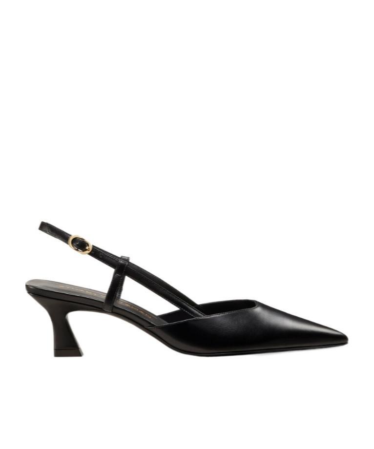 STUART WEITZMAN Vinnie 50 Slack-heeled Shoes In Black Product Image