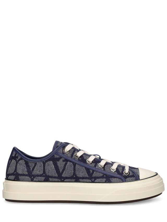 Toile Iconographe Denim Sneakers Product Image