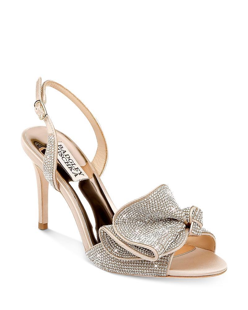 Badgley Mischka Collection Rennie Embellished Slingback Sandal Product Image