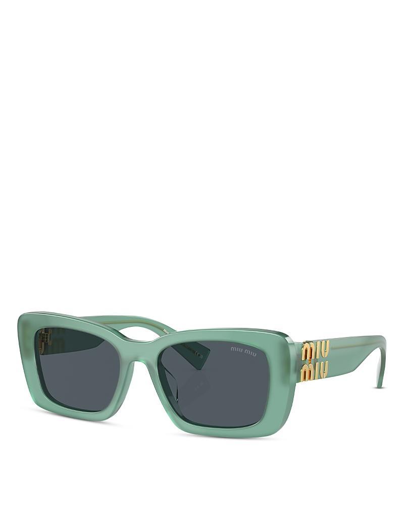 Miu Miu Rectangle Sunglasses, 53mm Product Image