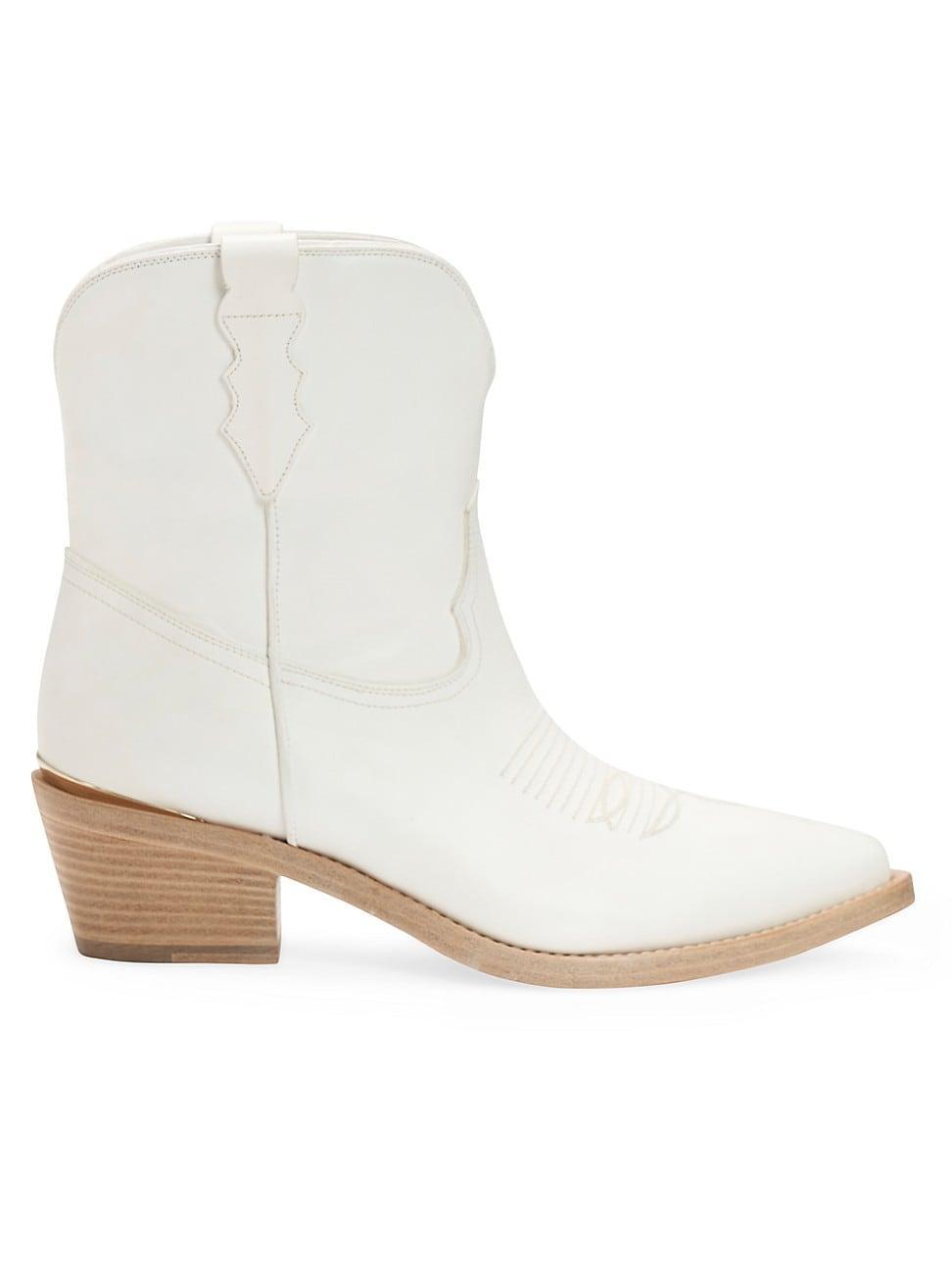 Womens Julia 55MM Leather Ankle Boots Product Image