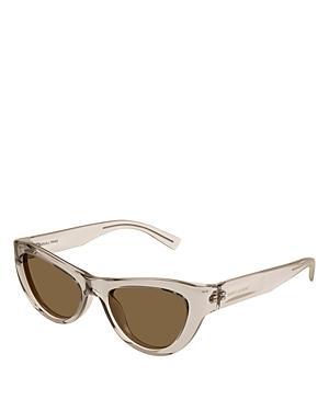 Saint Laurent Script Cat Eye Sunglasses, 53mm Product Image