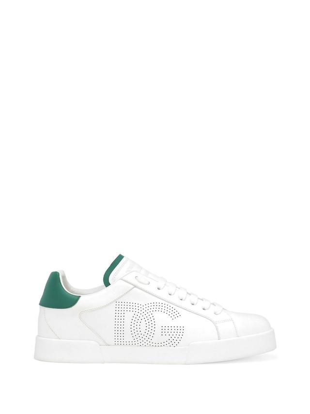 Calfskin Portofino Sneakers In Multicolor Product Image