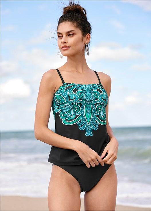 Bandeau Tankini Set Product Image