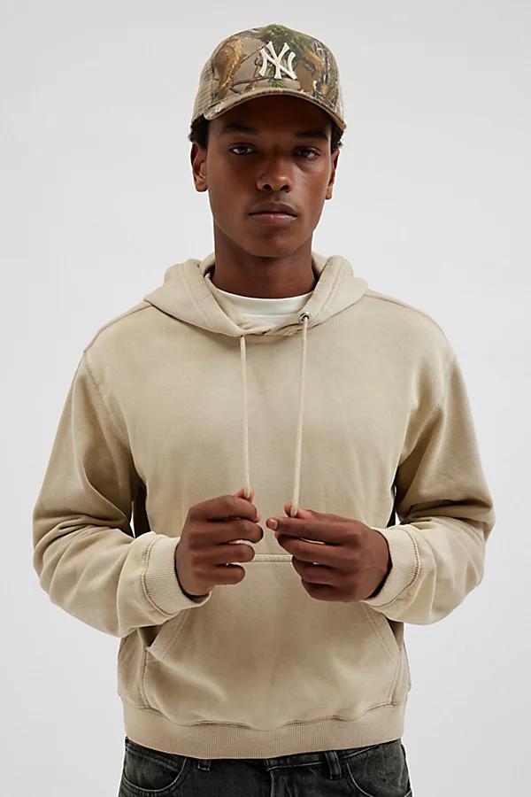 BDG Bonfire Cropped Hoodie Sweatshirt Mens at Urban Outfitters Product Image