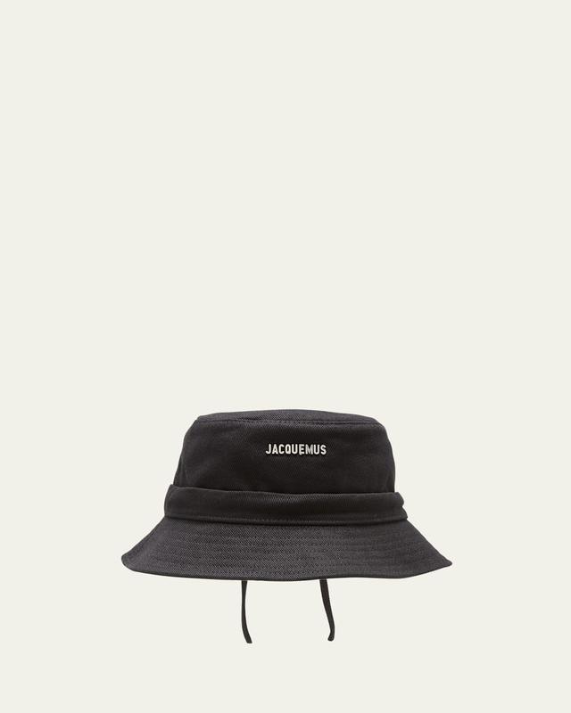 Mens Le Bob Gadjo Canvas Bucket Hat Product Image