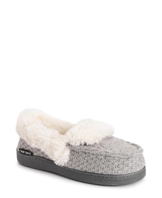 Muk Luks Womens Anais Moccasin Slippers Product Image