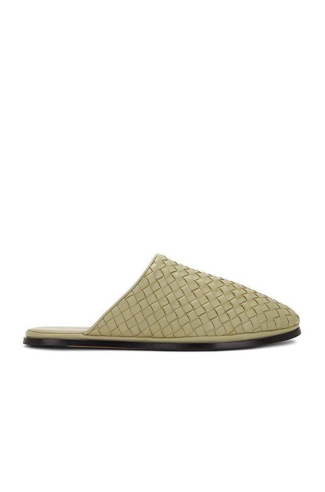 Bottega Veneta Open Back Slipper in Travertine - Grey. Size 41 (also in ). Product Image