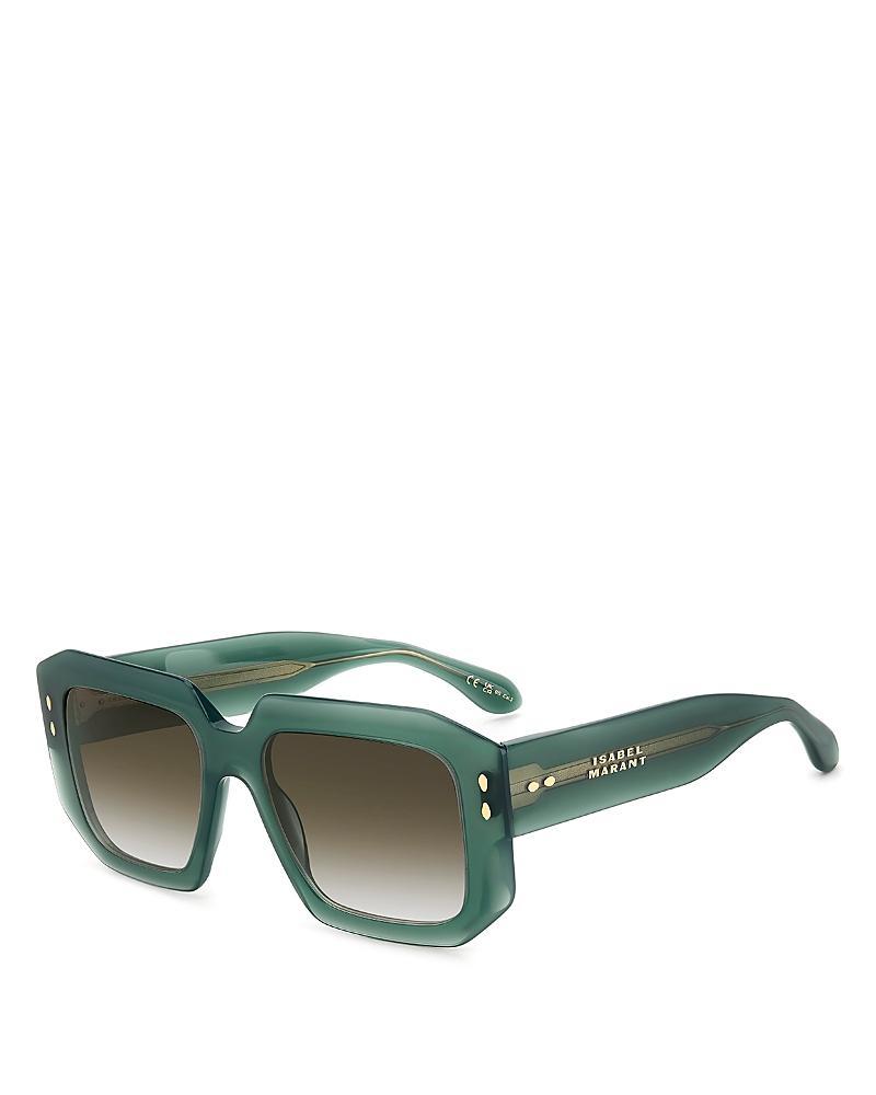 Womens 53MM Geometric Sunglasses Product Image