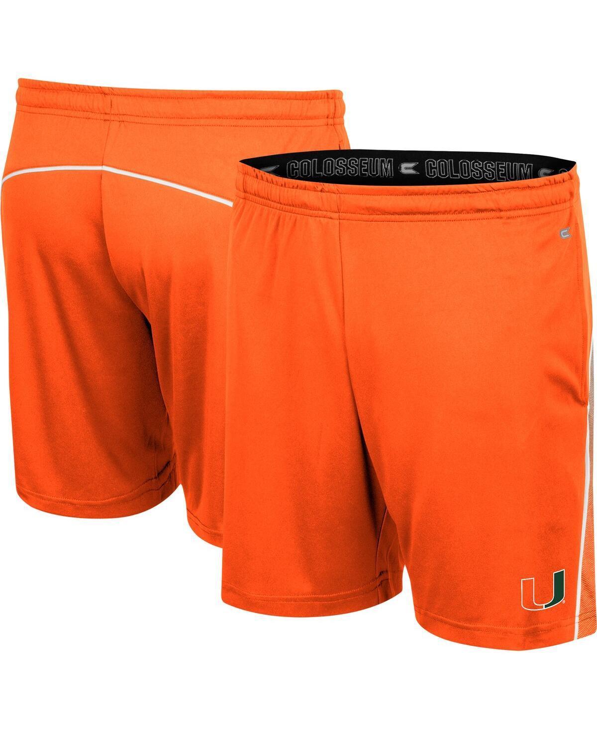 Mens Colosseum Orange Miami Hurricanes Laws of Physics Shorts Product Image