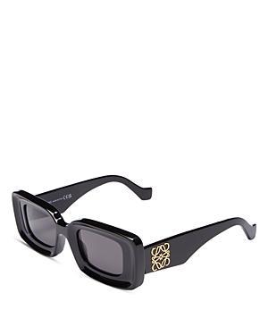 Womens Chunky Anagram Rectangle Sunglasses Product Image