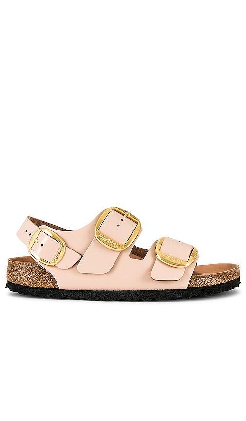 Milano Big Buckle High Shine Sandal Product Image