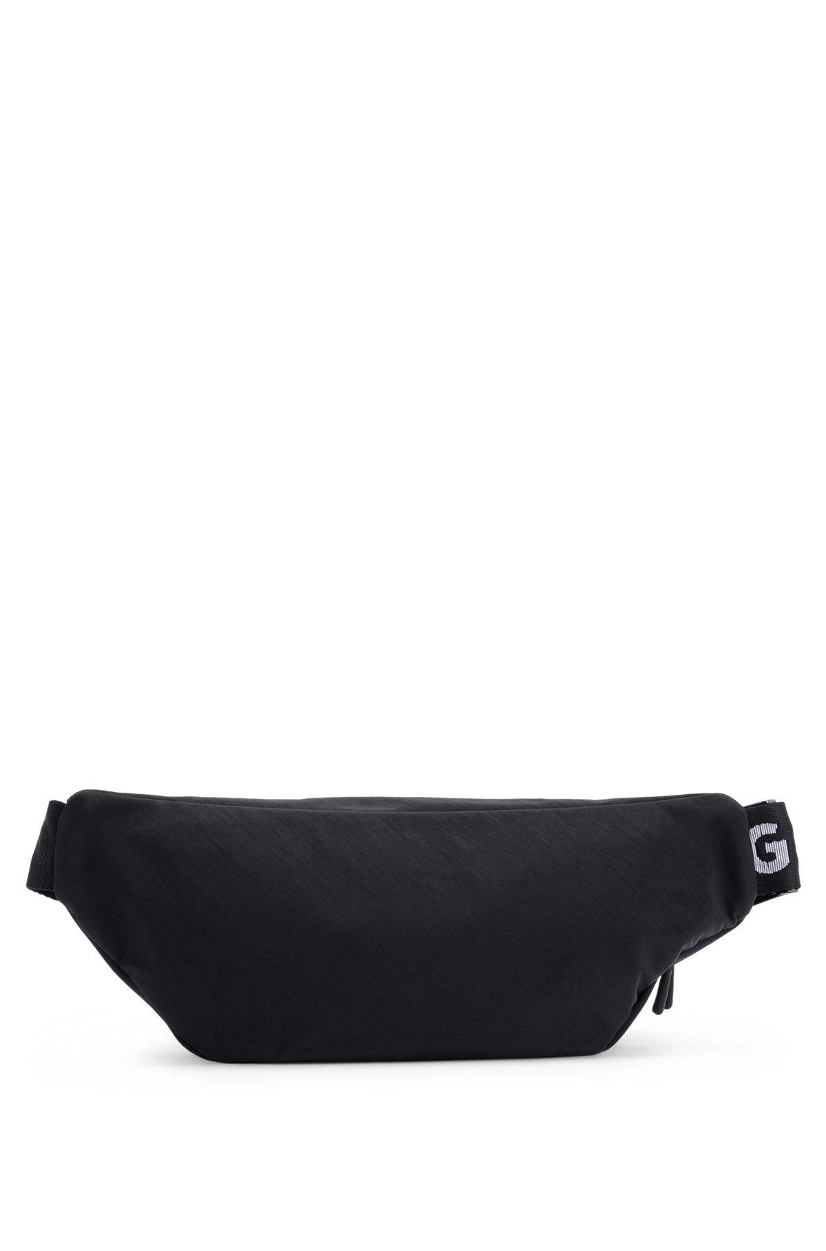 Belt bag with contrast logo and adjustable strap Product Image