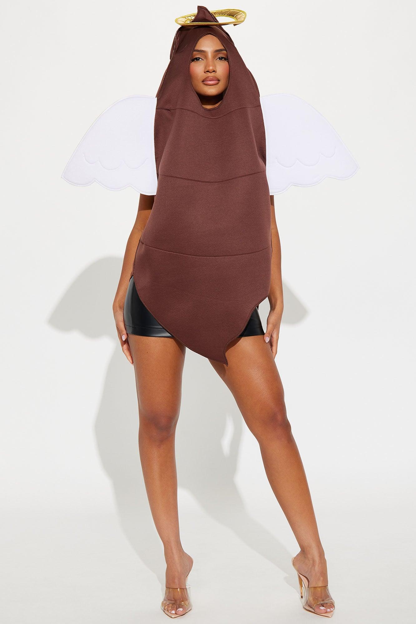 Holy Shit 1 Piece Tunic Costume - Brown Product Image