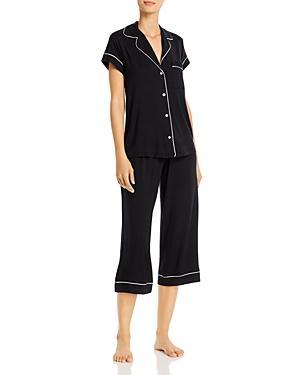 Eberjey Gisele Short Sleeve Crop Pajama Set Product Image